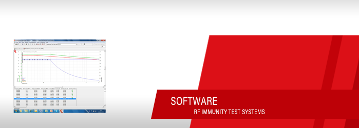 RF Immunity Test Systems Software